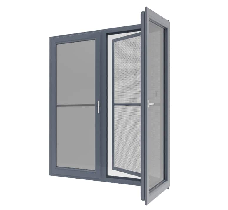 Hinged type mosquito net