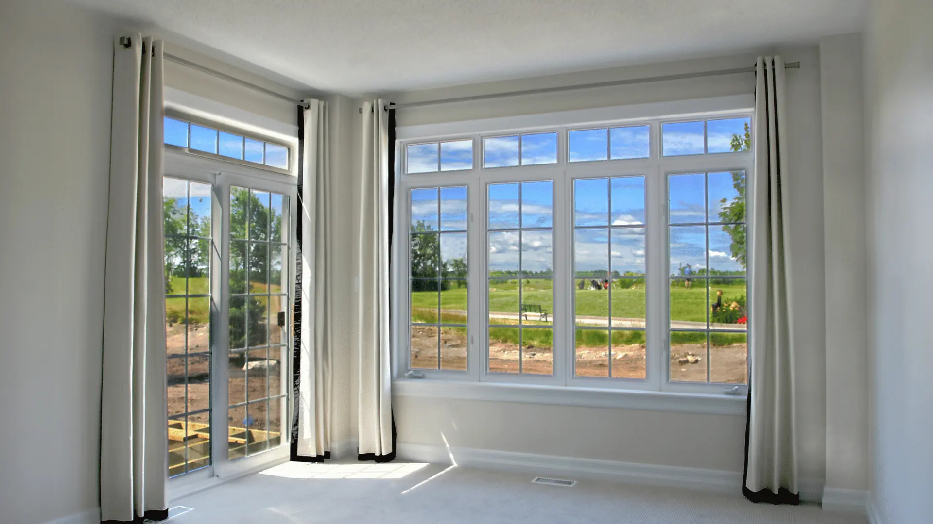 Door Roman Shades